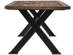 Table Rectangulaire Emar 8 Personnes En Bois 200 Cm -Mobilier De Restaurant table a manger 13008947