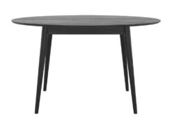 Table Ovale Eddy 6 Personnes En Bois Noir 130 Cm -Mobilier De Restaurant table a manger 13008969