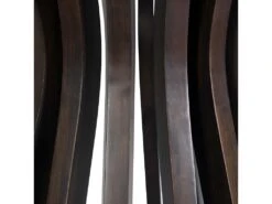 Table Ronde Colette 5 Personnes En Bois De Manguier D110 Cm -Mobilier De Restaurant table a manger 13009525