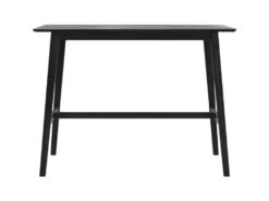 Table De Bar Rectangulaire Buvette 4 Personnes En Bois Noir 120 Cm 10 Table De Bar Rectangulaire Buvette 4 Personnes En Bois Noir 120 Cm -Mobilier De Restaurant table a manger 13010495