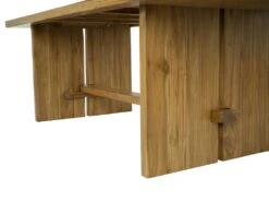 Table à Manger 8 Couverts En Teck - Coloris : Naturel - LENIDA 11 Table à Manger 8 Couverts En Teck - Coloris : Naturel - LENIDA -Mobilier De Restaurant table a manger 13046349