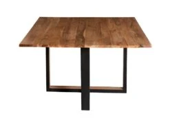 Table à Manger En Bois D'acacia Laurie 9 Table à Manger En Bois D'acacia Laurie -Mobilier De Restaurant table a manger 13069817