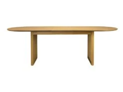BARLET - Table De Repas Extensible Ovale En Bois De Chêne L 200 -Mobilier De Restaurant table a manger 13177245