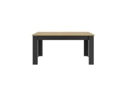 Table De Repas à Allonge Bois/Noir - VIENNE -Mobilier De Restaurant table a manger 13238697
