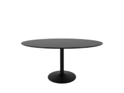 Taco Elipse - Table à Manger En Bois 160x110 - Couleur - Noir -Mobilier De Restaurant table a manger 13297673