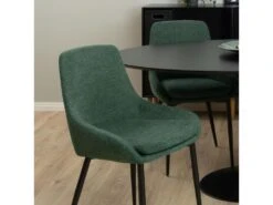 Taco Elipse - Table à Manger En Bois 160x110 - Couleur - Noir -Mobilier De Restaurant table a manger 13297681