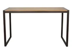 NEVADA - Mange Debout 180 Cm Acier/bois Massif Clair -Mobilier De Restaurant table a manger 13381909