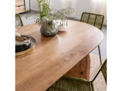 Table à Manger En Bois D'acacia Paulo -Mobilier De Restaurant table a manger 13398559