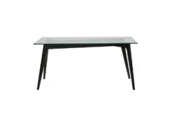 Table De Repas Verre/Noir - SAMBA 6 Table De Repas Verre/Noir - SAMBA -Mobilier De Restaurant table a manger 14340753