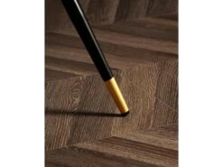 URBAN MEUBLE Table De Salle à Manger Rectangulaire Rétro Chic Noir Piedment Doré 110*70*75CM 8 URBAN MEUBLE Table De Salle à Manger Rectangulaire Rétro Chic Noir Piedment Doré 110*70*75CM -Mobilier De Restaurant table a manger 14504311