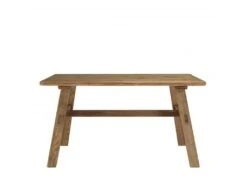 ANDRIAN - Table à Manger 140x75cm Bois Pin Recyclé -Mobilier De Restaurant table a manger 14657129