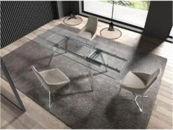 Table Manger Extensible En Verre Trempé 1005 ANGEL CERDA -Mobilier De Restaurant table a manger 14720417