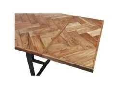 Table De Repas En Bois "Ridoma" 180cm Marron -Mobilier De Restaurant table a manger 15187337