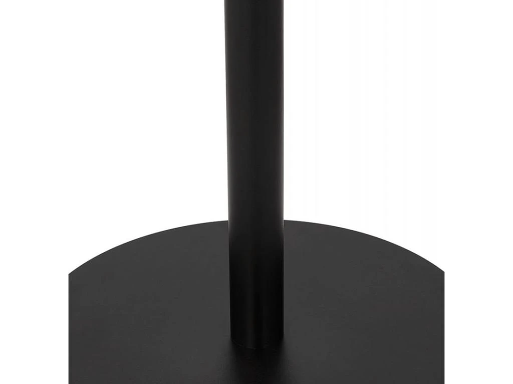 Table De Repas Design "Esperanza" 76cm Noir 5 Table De Repas Design "Esperanza" 76cm Noir – Image 5