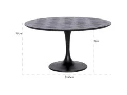 Table à Dîner Blax 140Ø -Mobilier De Restaurant table a manger 15450191