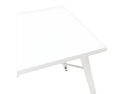 Table De Repas Vintage "Calaco" 76cm Blanc -Mobilier De Restaurant table a manger 15450383