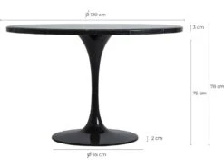 Table De Salon Cairns -Mobilier De Restaurant table a manger 15450775