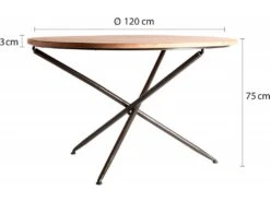 Table De Salon Tirkane -Mobilier De Restaurant table a manger 15465891