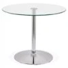 Table De Repas "Anaba" 90cm Transparent