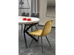 Table à Manger Extensible 100-250 X 100 X 75 Cm - Blanc -Mobilier De Restaurant table a manger 17563059