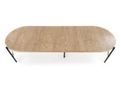 Table à Manger Extensible 100-300 X 100 X 76 Cm - Chêne Naturel -Mobilier De Restaurant table a manger 17563081