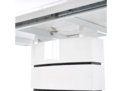 Table à Manger Extensible 160-200 X 90 X 75 Cm - Blanc -Mobilier De Restaurant table a manger 17564649