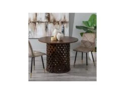 Table De Repas Bois/Marron - TIMY -Mobilier De Restaurant table a manger 17630763