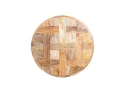 Table Haute Ronde Bois/Métal Scuplté - SALY 10 Table Haute Ronde Bois/Métal Scuplté - SALY -Mobilier De Restaurant table a manger 17630983