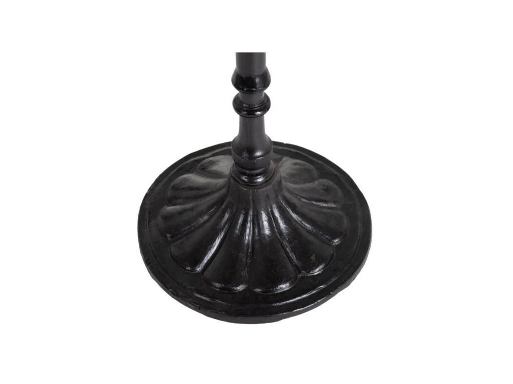 Table Haute Ronde Bois/Métal Scuplté - SALY 6 Table Haute Ronde Bois/Métal Scuplté - SALY – Image 6