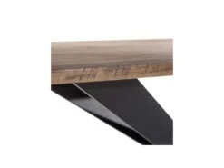 Table De Repas Rectangulaire Bois/Métal - GIDAN N°3 -Mobilier De Restaurant table a manger 17998945