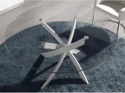 Table à Manger Ronde En Verre 1138 ANGEL CERDA -Mobilier De Restaurant table a manger 18422701