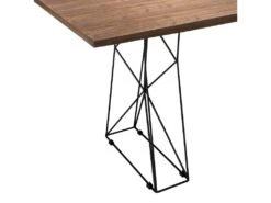 Table à Manger Rectangle Et Acier Noir 1107 ANGEL CERDA 19 Table à Manger Rectangle Et Acier Noir 1107 ANGEL CERDA -Mobilier De Restaurant table a manger 18422777