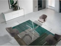 Table De Salle à Manger Rectangulaire En Verre 1138 ANGEL CERDA -Mobilier De Restaurant table a manger 18422823