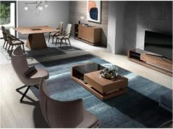 Table à Manger Avec Verre Noir 1079 ANGEL CERDA -Mobilier De Restaurant table a manger 18423255