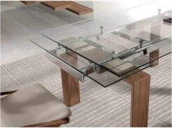 Table à Manger Extensible Verre Et Bois 1007 ANGEL CERDA 11 Table à Manger Extensible Verre Et Bois 1007 ANGEL CERDA -Mobilier De Restaurant table a manger 18426449