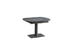 Table De Repas à Allonges Céramique/Métal Anthracite- RAYONG