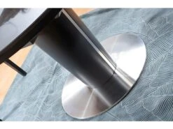 Table à Manger Extensible 120-160 X 120 X 76 Cm - Anthracite -Mobilier De Restaurant table a manger 18831943