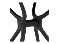 Petite Table De Salle à Manger Salon Carrée Avec Plateau 80 X 80 Cm Noir 14_0004499 -Mobilier De Restaurant table a manger 19330105