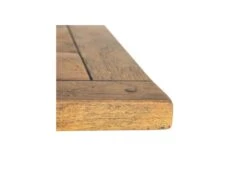 Table De Repas Rectangulaire Bois Massif/Noir - GRIMALI -Mobilier De Restaurant table a manger 19475493