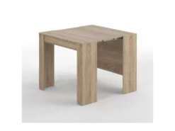 Table Extensible 51/237 Cm Chêne - CELESTE - L 51/237 X L 90 X H 78 Cm -Mobilier De Restaurant table a manger 19824861