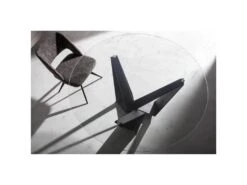 Table à Manger Base Acier Et Verre Trempé -Mobilier De Restaurant table a manger 21090029