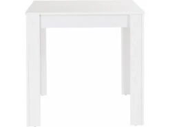 Table Lynn 80 Blanc -Mobilier De Restaurant table a manger 21690235