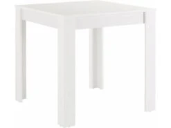Table Lynn 80 Blanc -Mobilier De Restaurant table a manger 21690241