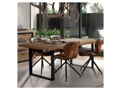 Table De Repas 170 Cm Bois Tropical - PEYTON