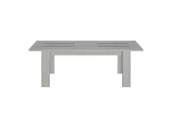 Table De Repas Rectangulaire à Allonge Chêne Gris Clair - JEANNETTE -Mobilier De Restaurant table a manger 21951907
