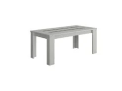Table De Repas Rectangulaire à Allonge Chêne Gris Clair - JEANNETTE -Mobilier De Restaurant table a manger 21951909