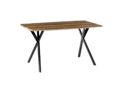 Table De Repas Rectangulaire Bois/Métal - GIDAN N°1