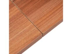 Table à Manger - Cadre En Acier - Style Industriel - Marron & Noir -Mobilier De Restaurant table a manger 22040845