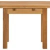 Alma Table De Salle à Manger Pliable, Huilée, Plaquée Chêne.