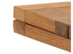 Alma Table De Salle à Manger Pliable, Huilée, Plaquée Chêne. -Mobilier De Restaurant table a manger 22046617